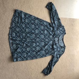 American Eagle Blue Floral Dress